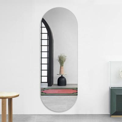 China 2022 Wall mirror oval dressing full length mirror standing for sale