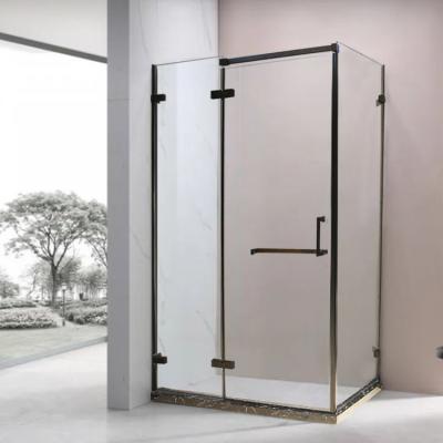 China 8mm tempered glass bathroom shower cabin frameless shower enclosures for home/villa/hotel for sale