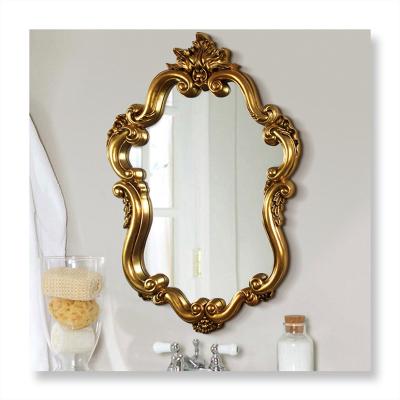 China Wall hanging vintage mirror decoration framed bathroom mirror for home decor for sale