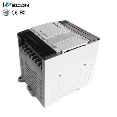 China WECON LX3V PLC 12input and 8 transistor output with DC power supply with CE/FCC certified 16K for sale