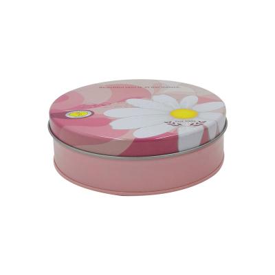 China Cosmetic Custom Design Cosmetic Round Box Makeup Tin Packaging Can Factory Direct Price for sale