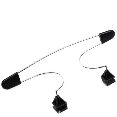 China ABS Modern Retractable Stainless Steel Clothes Rack 0.7kg Car Back Seat Coat Hanger for sale