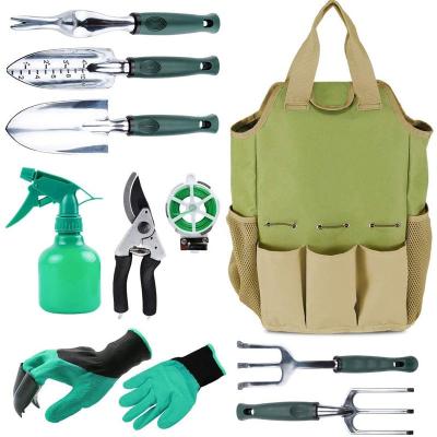 China For 30*20*10cm Gardening Tool Kit 82pcs Aluminum Magnesium Alloy Garden Tool Kit for sale