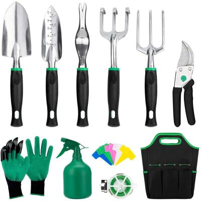 China For Garden Hand Tool 30*20*10cm Aluminum Alloy 82pcs High Quality Gardening Tool Kit for sale