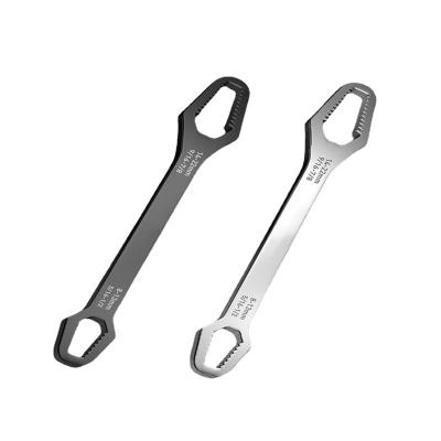 China Factory Supply Couple 27cm Double Hand Strong Steel Key Household Heads Wrench for sale