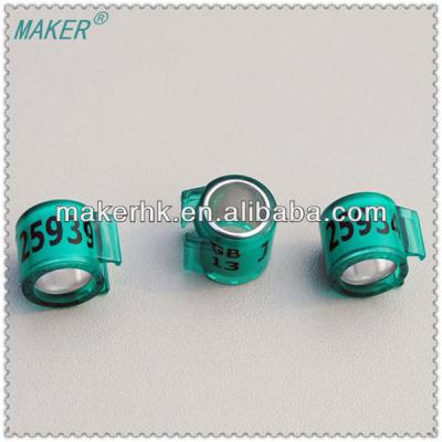 China Viable Pigeon Ring Aluminum with Plastic for sale