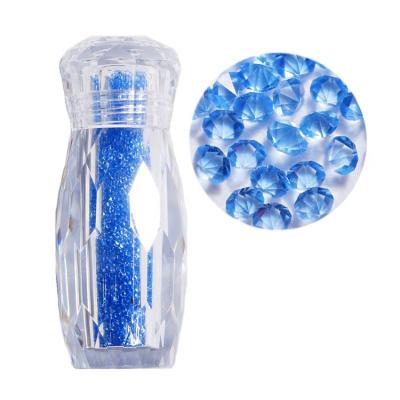 China 2880pcs Shinning 1.1mm more colors micro 3d faux stone than crystal nails 1.2mm fake nail stones for nail decoration for sale