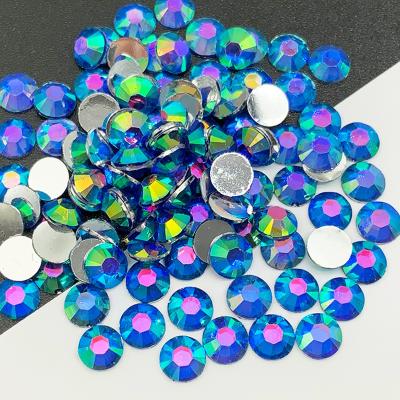 China Flatback 10,000pcs/bag 2mm/3mm/4mm/5mm/6mm colors flat back ab resin rhinestone hotfix resin rhinestone non for diy craft decoration for sale