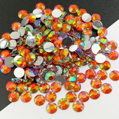 China Flatback 2mm 3mm 4mm 5mm 6mm China wholesale 10,000pcs/bag 2mm/3mm/4mm/5mm/6mm colors flat back ab resin faux stone hotfix resin non for sale