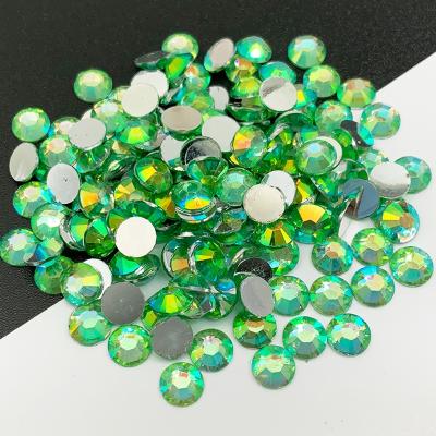 China China Wholesale 10,000pcs/bag 2mm/3mm/4mm/5mm/6mm Flatback Colors AB Resin Rhinestone Hotfix Resin Flat Back Rhinestone Non For Diy Craft for sale