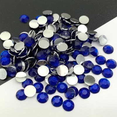 China Flatback factory wholesale 10,000pcs/bag 2mm/3mm/4mm/5mm/6mm style new colors non resin faux stone hotfix jelly flat back rhinestone for sale