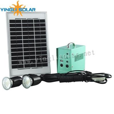 China Solar Home Light Kits 5W, 10W, 20W Solar Portable USB for sale