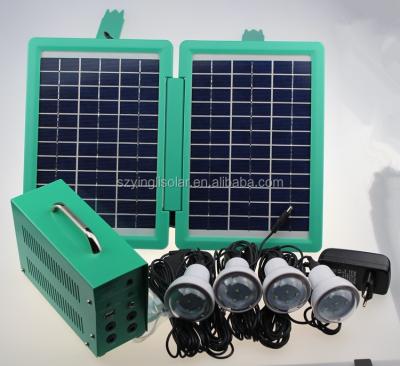 China 2017 portable solar light home kit solar home lighting system for home use, phone charger for sale