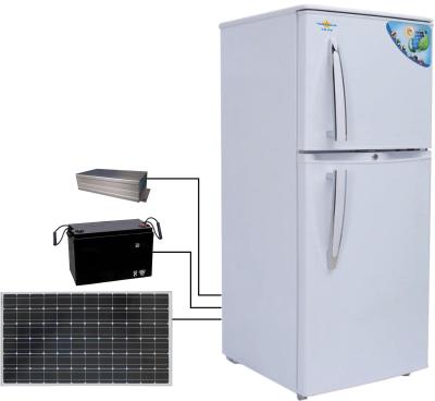 China DC Solar Fridge Free Electricity Solar Fridge 590*580*880 for sale