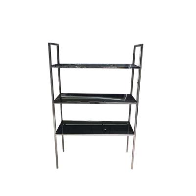 China Hot Selling Steel Merchandise Shopping Display Stand Shop Shelf For Market Customized for sale