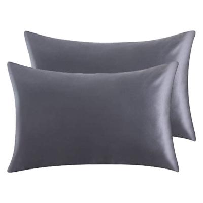 China Anti-bacteria mulberry silk pillowcases 16momme/19mm/22mm/25mm 100% pure silk pillowcase for sale