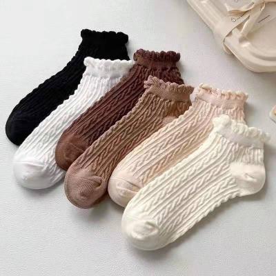 China Fashion OEM logo girl socks JK socks original cotton unisex cute funny QUICK DRY school custom girl ankle socks for sale