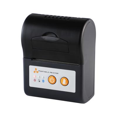 China Small Black And White Wireless Portable Thermal Invoice Printer Handheld Store Ticket Printer for sale