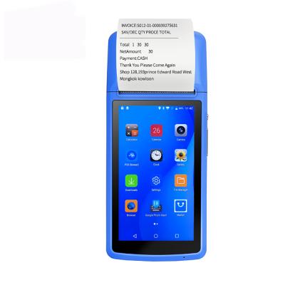 China Restaurant Retail Android Bus Pickup POS Terminal With Thermal Printer And 5inch Touch Screen Factory Price TS-M2 for sale