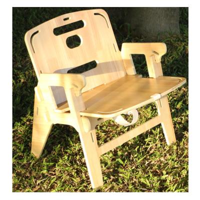 China Modern Premium Quality Wooden Chair Happy Hour For Indoor Outdoor Garden Patio for sale