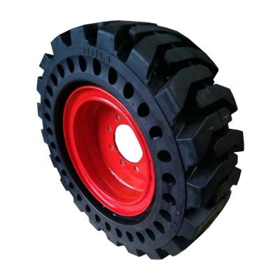 China Industry WonRay Brand Solid Tires For Loaders OTR Tires 10x16.5 12x16.5 for sale