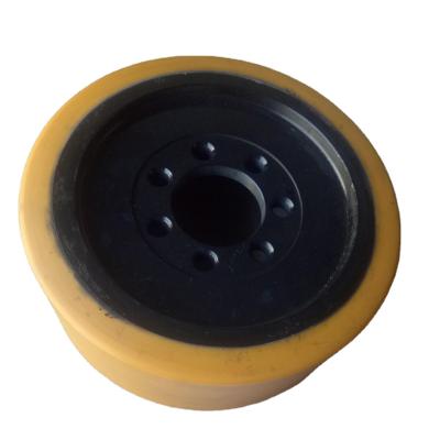 China FMX20 Part No.8428187 Semi-pneumatic Solid Size 360x140mm Wheel Drive PU Tire Polyurethane Forklift Truck Part No.8428187 for sale