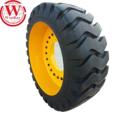 China Industrial Vehicles Rims Rubber Tires Loader Solid Solid Tire 23.5 X.25 for sale