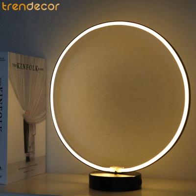 China Trendecor Home Table Light Decoration Led Lamp, Bedroom Light, Battery Operated Warm White Led Modern Neon Iron Table Lamp for sale