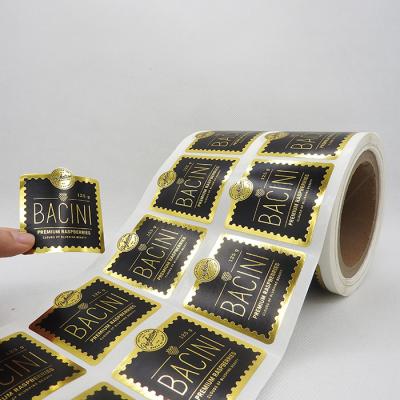 China Eco-Friendly& Washable Products Labels Customized Logo Double Sided Self Adhesive Paper Stickers for sale