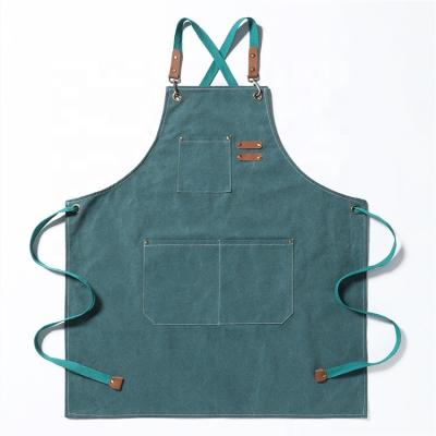 China Cotton Apron Cleaning Bartender With Logo for sale