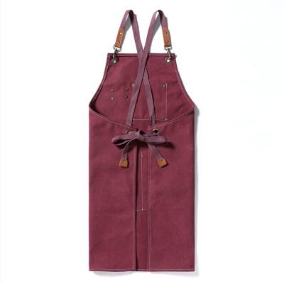 China Japanese Cotton Cleaning Logo Cooking Aprons For Women for sale