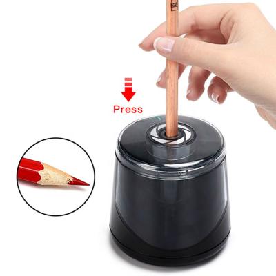 China Wholesale Automatic Plastic Pencil Sharpener Current Product Electric Pencil Sharpener Factory Factory Office School Student Students OEM for sale