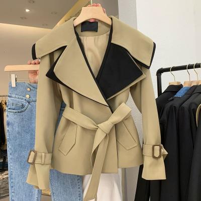 China 2021 new Anti-wrinkle jacket women's fashion design sense winter and Autumn Fashion Jacket for sale