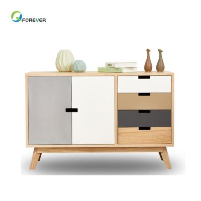 China Nordic Living Room Storage Cabinet (The Other) Adjustable Simple Modern Wooden Cabinet Storage Cabinet for sale