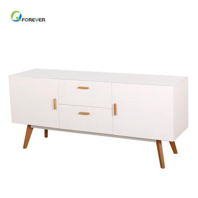 China Modern Minimalist Table (Other) Hot Selling TV Table Nordic Style TV Adjustable High TV White Table for sale