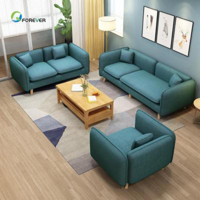 China Simple Modern Living Room Sofa Nordic Furniture Fabric Sofa Bed Luxury Style Sofa for sale