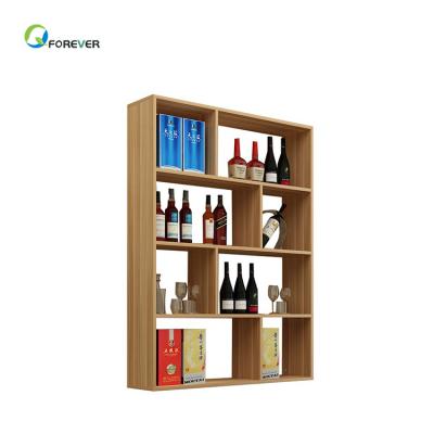 China Novelty Antique Furniture Wine Cabinet Adjustable Creative Wine Cabinet Wall Mounted Wall Rack (The Other) Wooden Wine Cabinet for sale