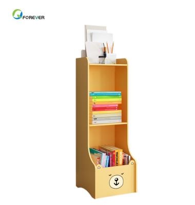 China Simple Storage Children's Adjustable Wooden Shelf (Other) Book Bookcase for sale