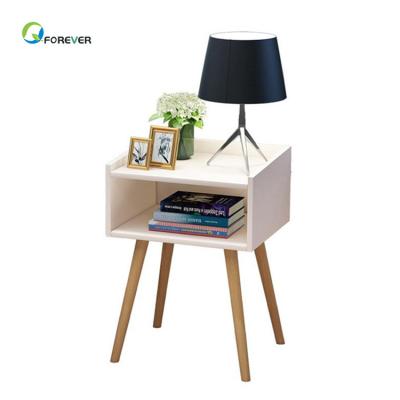 China Custom Economy Mini Multifunctional Bedside PANEL Color Bedside Table Table for sale