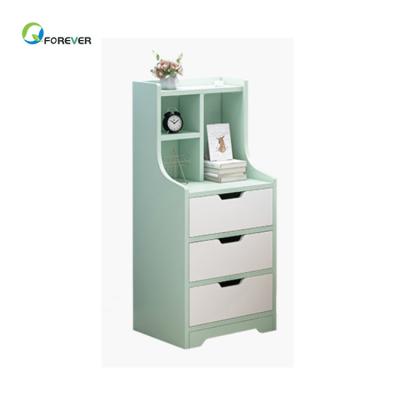 China Nordic Modern Multifunctional PANEL Nightstand Bedside Cabinet For Bedroom for sale