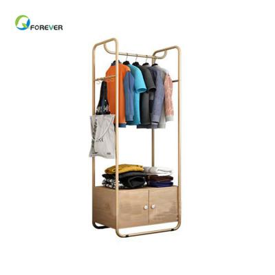 China PANEL Clothes Rack Hanger Floor TypeMulti-function Simple Modern Coat Rack for sale