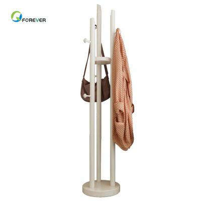 China New Chinese Style PANEL Creative Solid Wood Coat Rack Living Room Floor-standing Hanger for sale