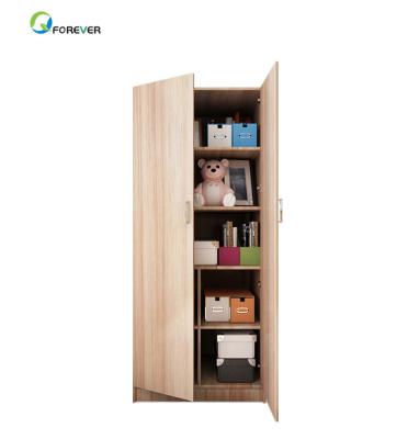 China Stable Wooden Balcony Cabinet Storage Cabinet Solid Wood Storage Cabinet With Door Storage Double Door Large Capacity Wardrobe for sale