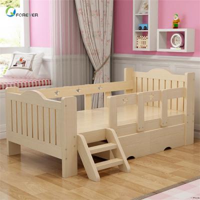 China Modern Wood Bedroom Furniture Solid Wood Baby Cribs Designs For Baby for sale