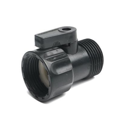 China Plastic Garden Irrigation Valve Connectors 3/4