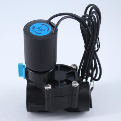 China G1/2 van hoge kwaliteit, BSP, kunststof-solenoïde klep voor irrigatie AC24V/110/220 DC24V Te koop