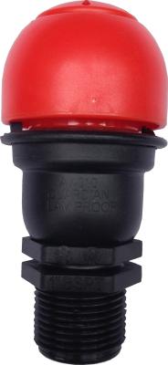 China Garden Air Vacuum Relief Valve Plastic Low Pressure Relief Valve 1 Inch for sale