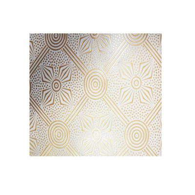 China Artistic Ceilings LUOTIADINA PVC Faced Gypsum Ceiling Tile Panel for sale