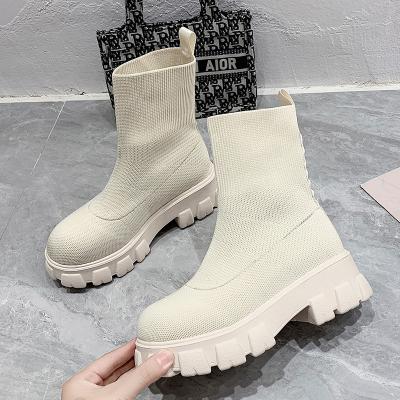 China New Fashion LL040 Women's Custom Made Women's Ankle Boots Martin Boots Breathable Women Shoes for sale