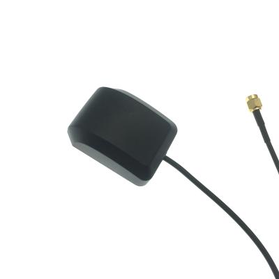 China +metal factory price GPS Antenna1575.42mhz Gps Bei Dou Ceramic Car Antena With Rg174 plastic cable for sale